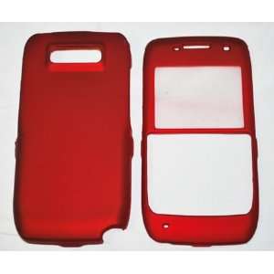  Nokia E71x smartphone Rubberized Hard Case   Red: Cell 