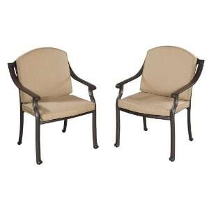  Home Styles Furniture Covington Cushioned Arm Chair   Set 