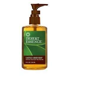 Desert Essence   CASTILE LIQUID SOAP 8OZ NEW Beauty