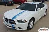 2011 Dodge Charger E RALLY Racing Stripes Spoiler Decals Pro 3M 