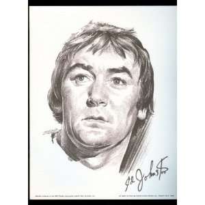    1974 Ed Johnston Boston Bruins Lithograph