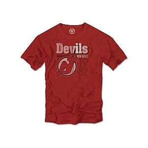  47 Brand New Jersey Devils Scrum T Shirt Medium Sports 