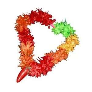  Light Up Fiesta Chili Pepper Lei With Red Lights