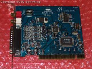   410 7.1 Channels 24 Bit 96KHz PCI Sound Card Rev B No Cables )  
