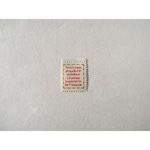   US Postage Stamp, S# 2521 (Make up stamp for use with 25 Cent Stamp