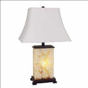  White Table Lamp by CrownMark: Home Improvement