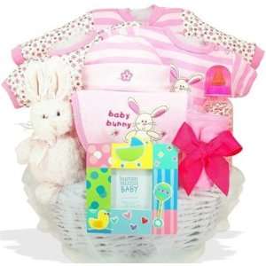 Bunny Love: Personalized Baby Gift Basket