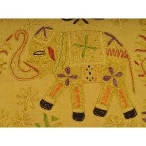  Wall Hanging Tapestry with Graceful Zari, Embroidery Work 