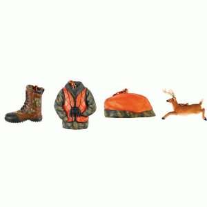  Deer Hunting Ornament Set: Sports & Outdoors