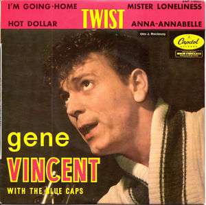 RARE GENE VINCENT IM GOING HOME FRENCH 60S EP EX+  