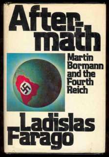AfterMath Book Bormann Fourth Reich Germany Hitler WWII  