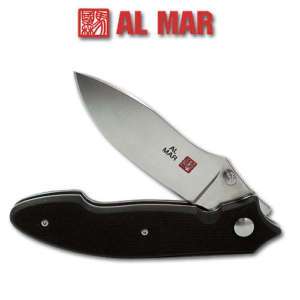 AL MAR NOMAD VG 10 G10 FOLDING KNIFE JAPAN   NEW  