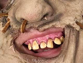 Texas Chainsaw Massacre Leatherface Deluxe Fake Teeth  