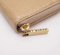 Tory Burch   Zip Around Continental Snake Embossed Leather Wallet 