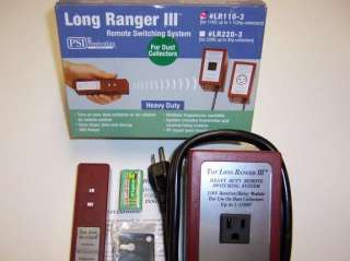 Dust Collector Wireless Remote Long Ranger III® 110v  
