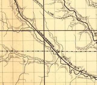 1865 Railroad map of Nebraska by Union Pacific RR  