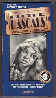   Little Rascals   V. 11 (VHS, 1994) four episodes 032621089935  