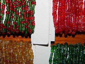 15ft Beaded Wire, Crafts & Jewelry, #6 & #9 Seed Beads  
