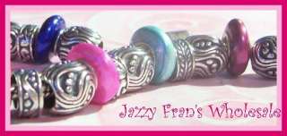 PINK PEARL STERLING SILVER SPACER~ Fits European(R59)  