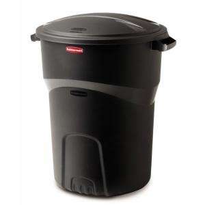 Rubbermaid Roughneck 32 Gallon Trash Can 1778013 at The Home Depot