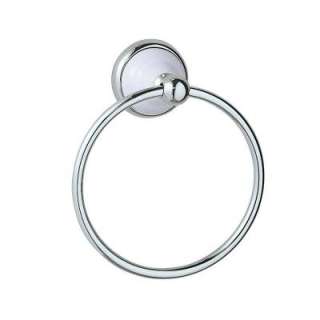   Franciscan Collection Towel Ring in Chrome 5284 at The Home Depot