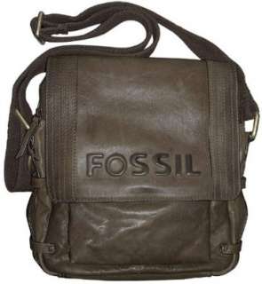 Fossil City Bag Tasche Schultertasche Bryant Braun Brown  