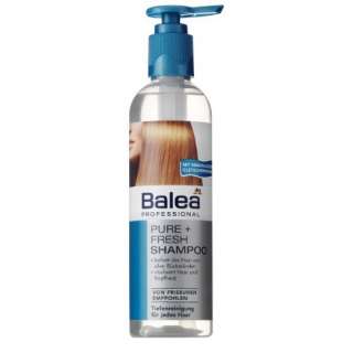 Balea Professional Pure + Fresh Shampoo, 2er Pack (2 x 250 ml)
