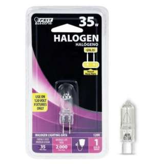   35 Watt GY6.35 Base Halogen Light Bulb BPQ35T4/JCD  