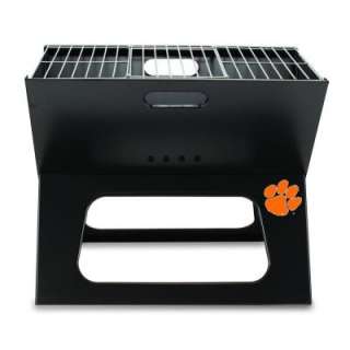 Picnic Time X Grill Clemson Folding Portable Charcoal Grill 775 00 175 