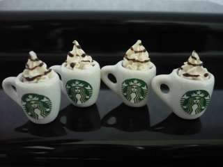   of Starbucks Cappuccino Dollhouse Miniatures Food Supply Deco  