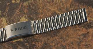Rado vintage bracelet NSA band in steel for Rado Diastar models  