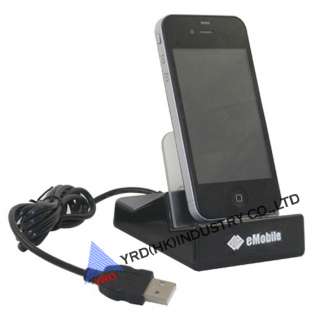 USB Sync Charger Cradle Dock iPhone 2G 3G 3GS 4G iPod  