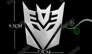  3D Decal Transformers Decepticon Badge Emblem Car Auto Sticker Good 