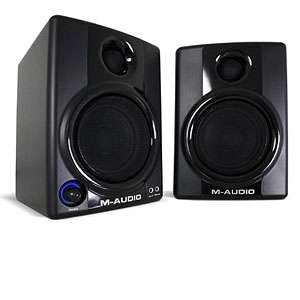 Audio Studiophile AV30 Desktop Speakers   2 Channels, Volume Control 