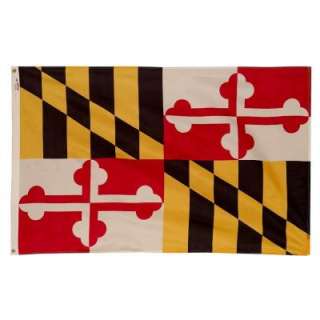 Valley Forge Flag Company, Inc.3 ft. x 5 ft. Nylon Maryland State Flag