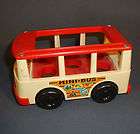 Vintage 1969 Fisher Price Mini Bus GREAT CONDITION