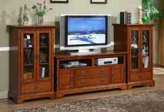   your living room the mission entertainment center features a warm