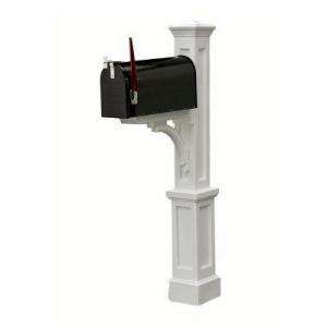 Mayne Newport Plus Plastic Mailbox Post 580B00000  