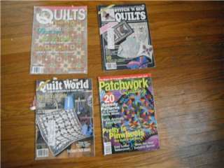 Quilt Pattern Magazines Quilt World Stitch&Sew 88 Patchwork 05 