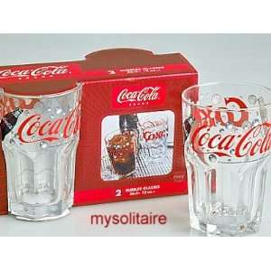 Coca Cola   2 Gläser Blubb   36cl   Longdrinkgläser  