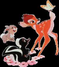 Original Disney Bambi Reh Plüsch Stofftier Kuscheltier super Süß 