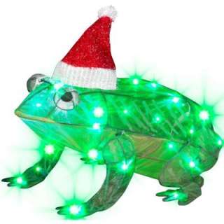 14 In. LED 30 Light Ice Sculpture Frog (5561244) from  