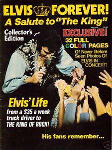 Elvis Presley A Salute to the King 1977  