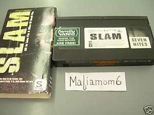 Slam VHS Saul Williams Sonja Sohn RAP HTF OOP Video 031398700333 