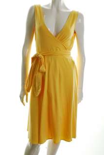 FAMOUS CATALOG Moda Yellow Versatile Dress Stretch Wrap L  