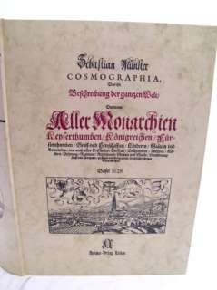 Sebastian Münster Cosmographia Teil 1 Antiqua Verlag  