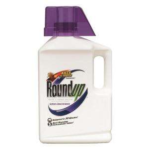 Roundup 0.5 gal. Weed and Grass Killer Super Concentrate 500851040 at 