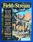 Vintage Field & Stream October 1960 Cover By Bob Kuhn A