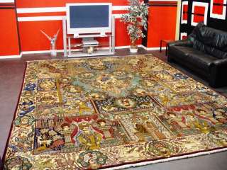 Teppich Bilder Kashmar handgeknüpft 400 x 304cm carpet tapis tapeto 