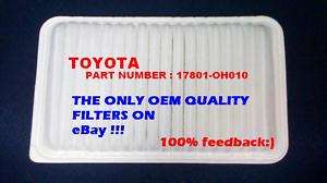 AF5432 CA9360 02 08 Toyota Lexus OEM Quality Air Filter  